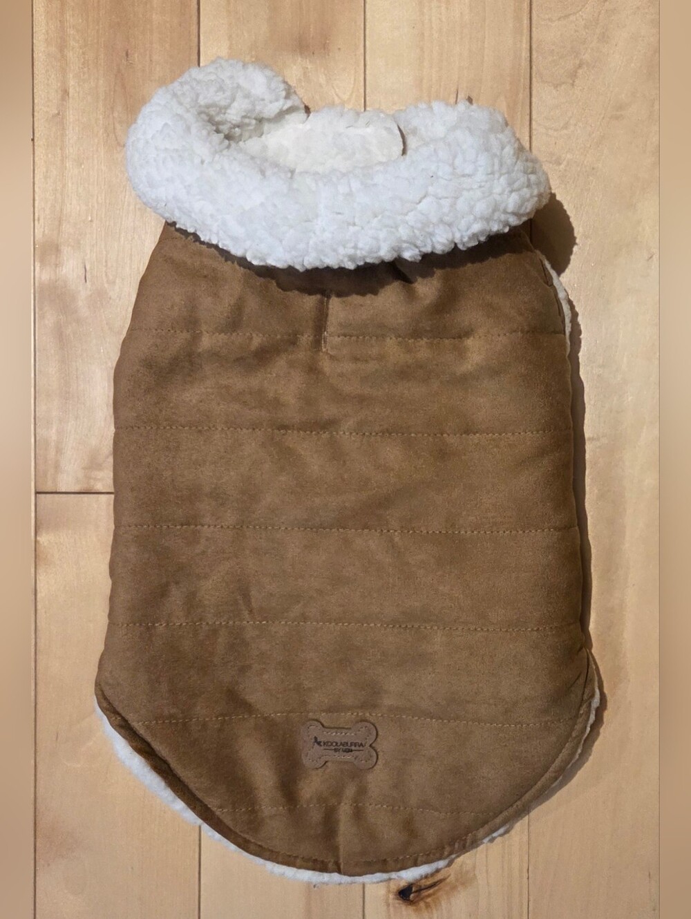 Koolaburra by UGG Brown Sherpa Lined Dog Jacket (small)